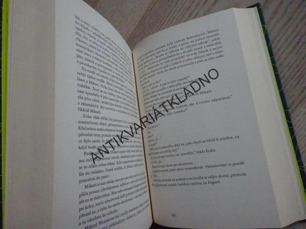 DÍVKA V PAVOUČÍ SÍTI, DAVID LAGERCRANTZ, bez přebalu, **an