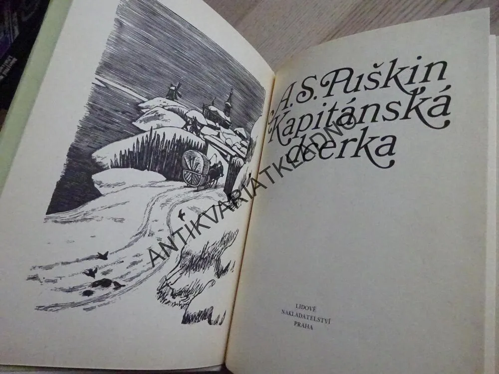 KAPITÁNSKÁ DCERKA, A. S. PUŠKIN, **an