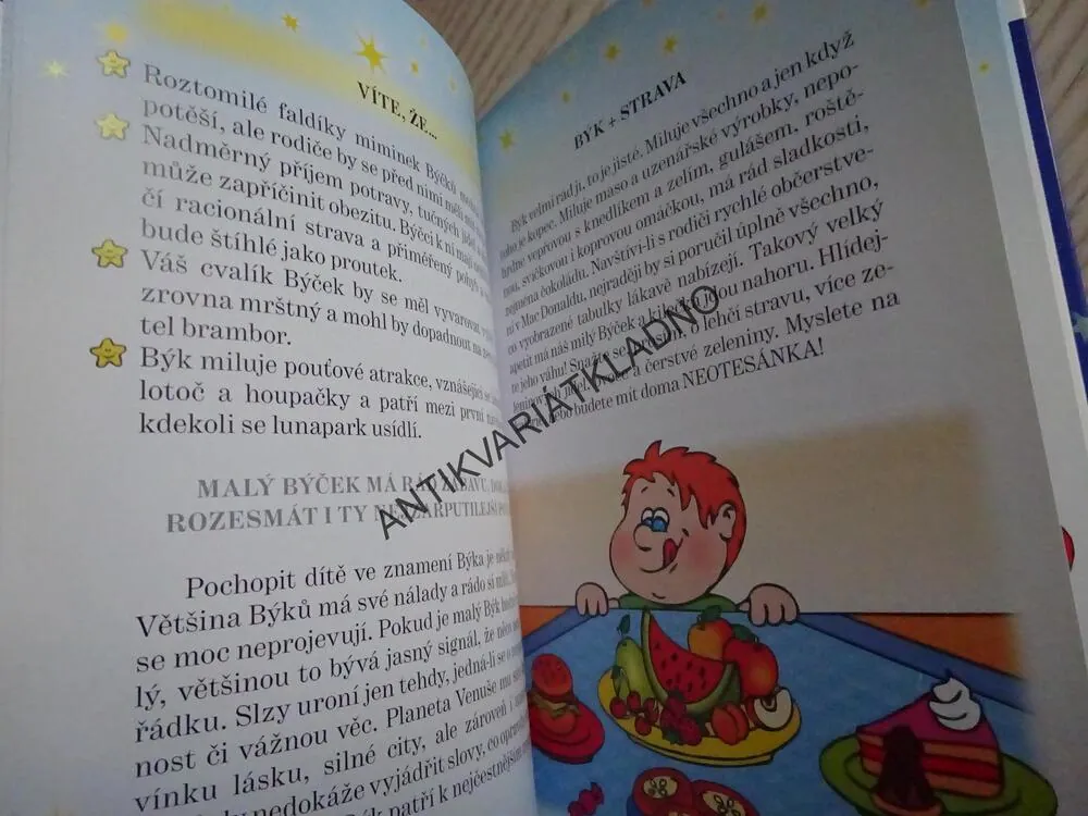HOROSKOP VAŠEHO DÍTĚTE, BÝK, DAGMAR KLUDSKÁ, **an