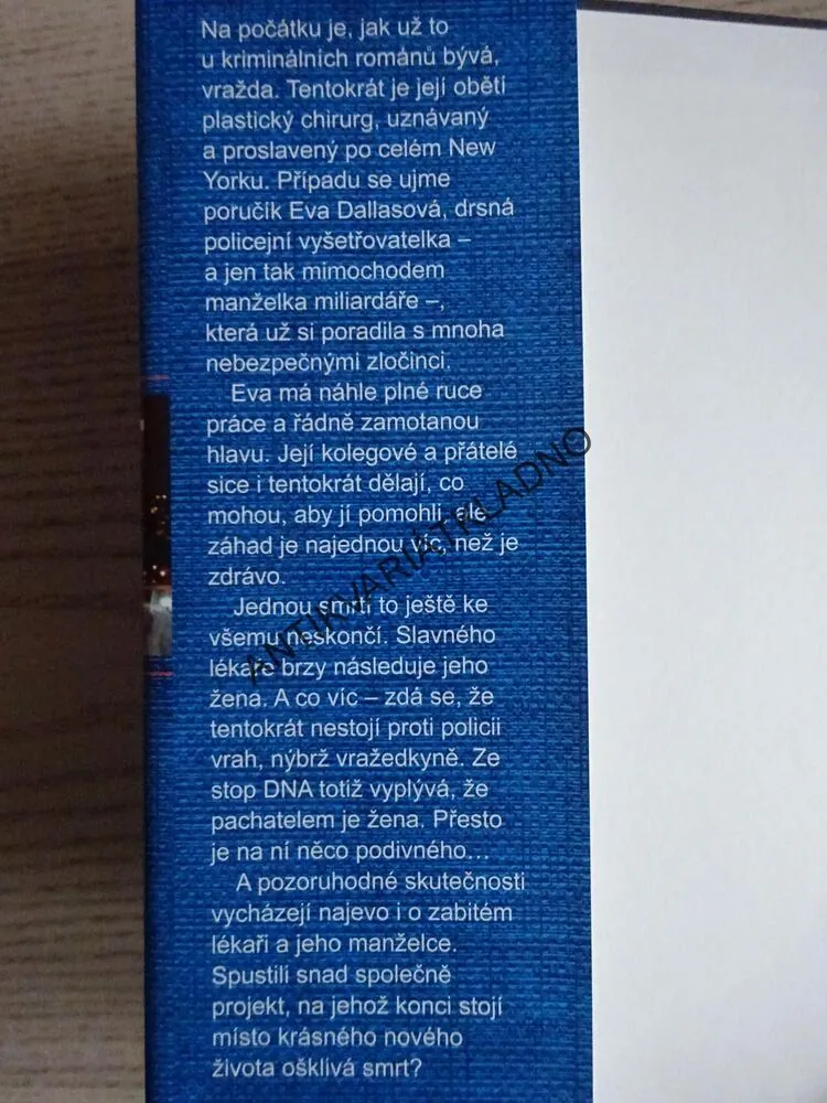 SMRTÍCÍ KLON, J.D ROBB, NORA ROBERTS, **an