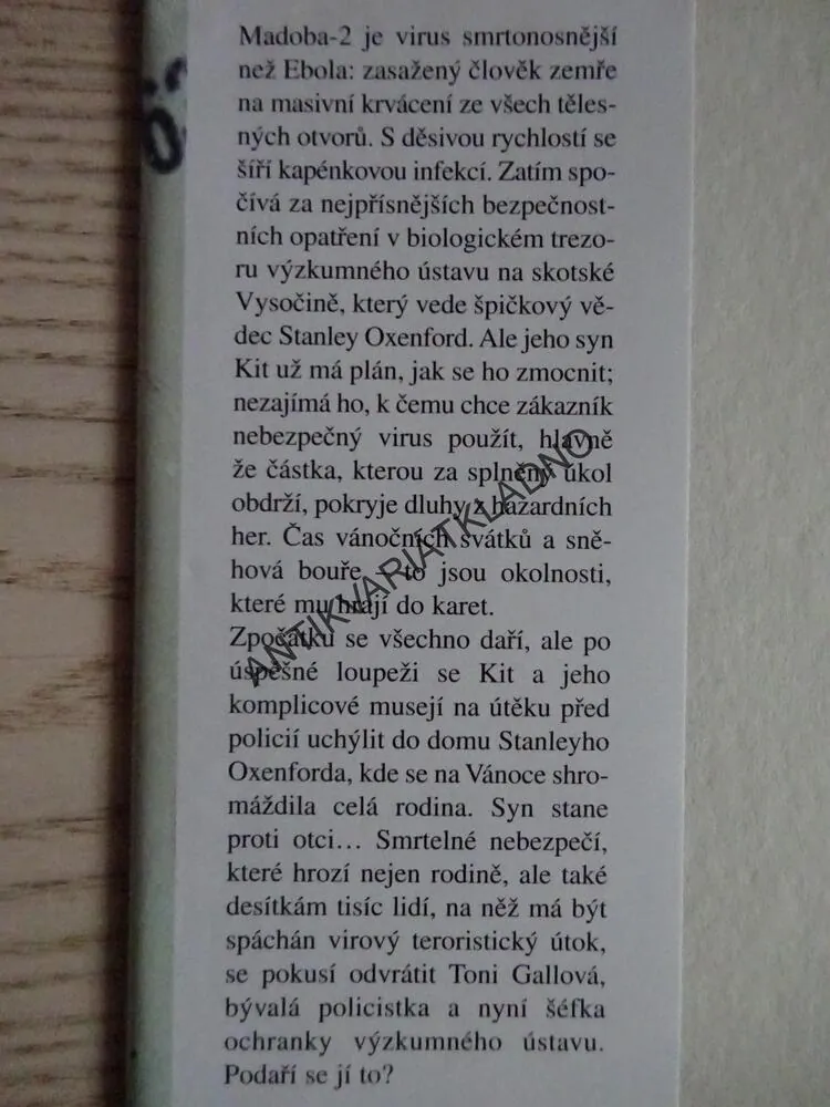 SNĚŽNÁ SLEPOTA, KEN FOLLETT, **an