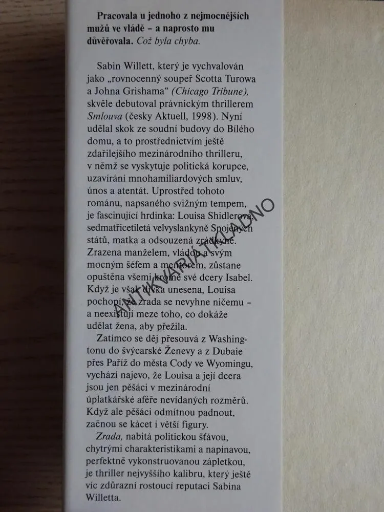 ZRADA, SABIN WILLETT, **an