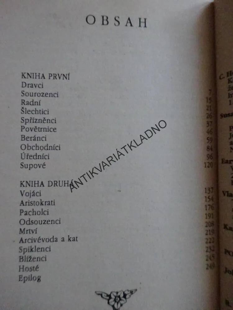 ARCIVÉVODA A KAT, JIŘÍ HAVELKA, **an