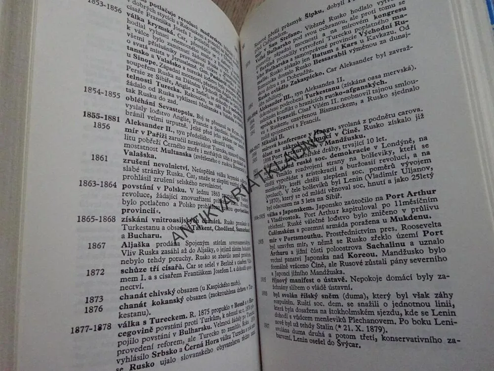 SVĚTOVÉ DĚJINY V KOSTCE, OTAKAR DORAZIL, **an