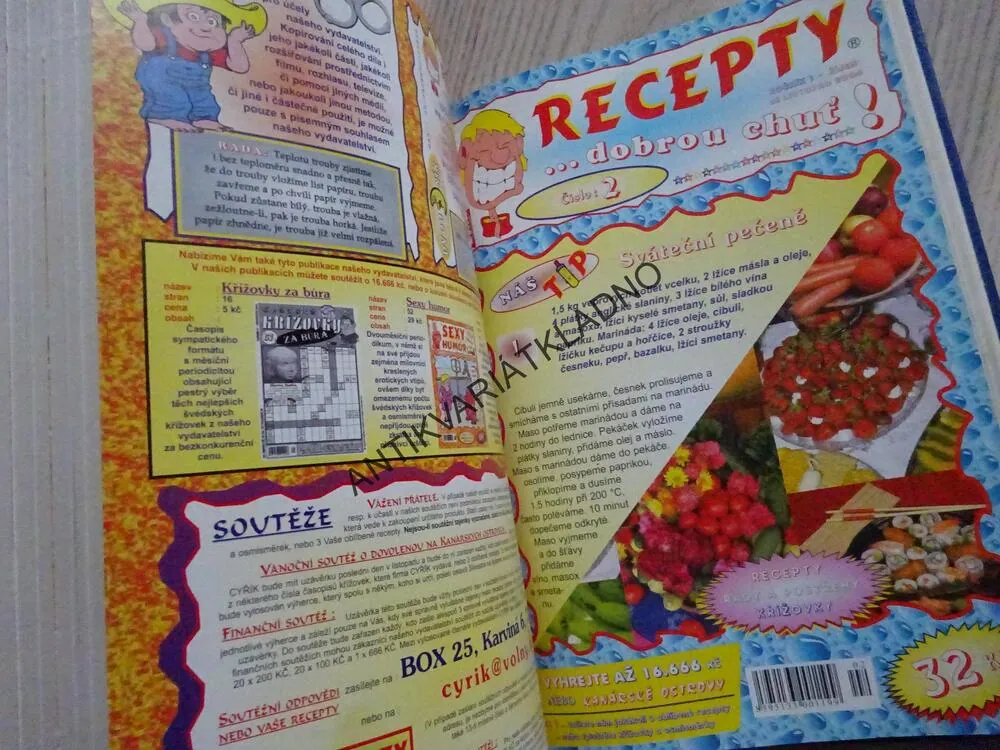 8 X RECEPTY PRO KAŽDÉHO, **an