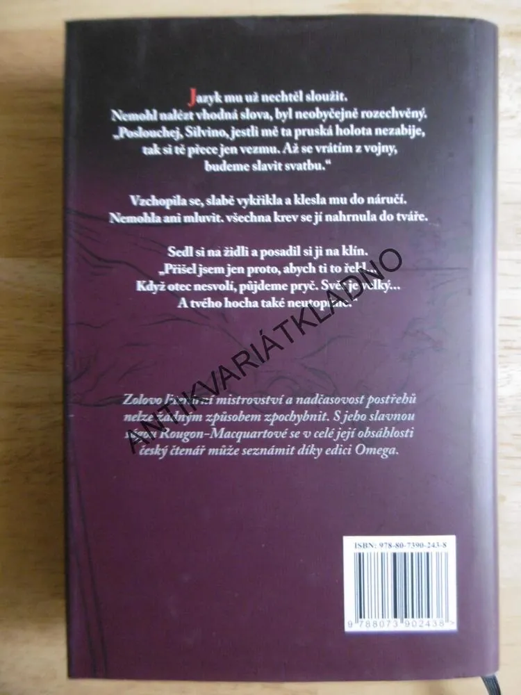 ROZVRAT, EMILE ZOLA