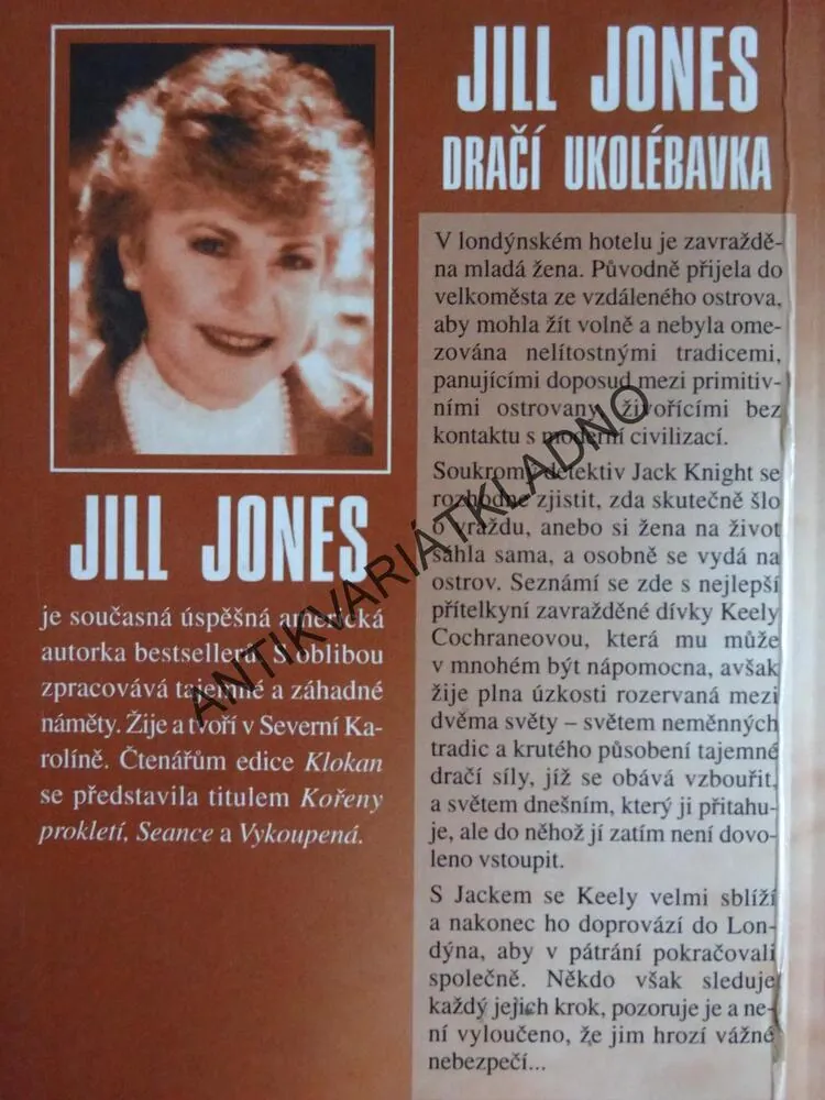 DRAČÍ UKOLÉBAVKA, JILL JONES, **an