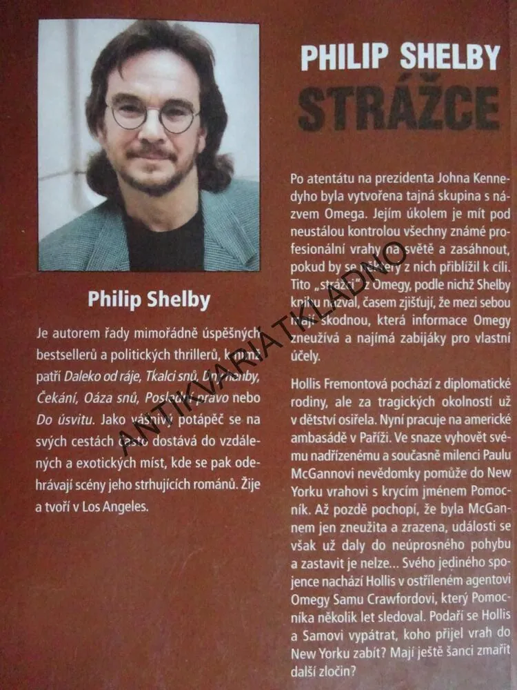 STRÁŽCE, PHILIP SHELBY, **an