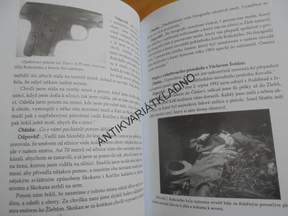 SVĚDOMÍ HRDINŮ, JINÁ TVÁŘ ODBOJOVÉ ČINNOSTI, BRATŘI MAŠÍNOVÉ, KAČOR, **an