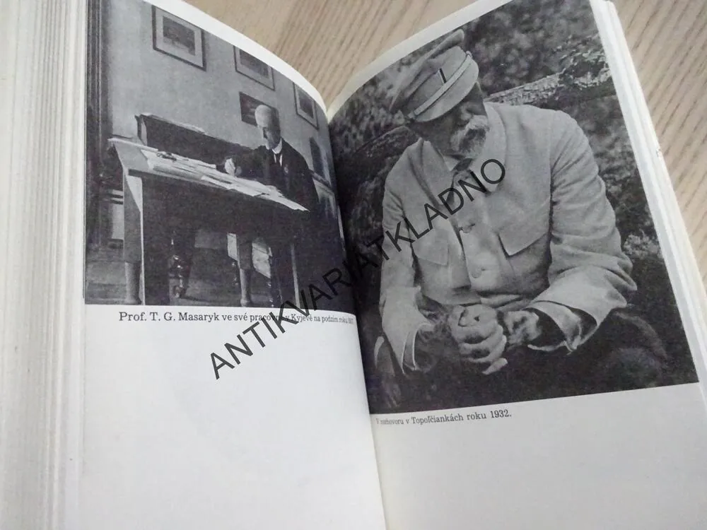 SPISY, HOVORY S T. G. MASARYKEM, KAREL ČAPEK, **an