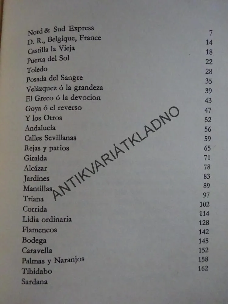 VÝLET DO ŠPANĚL, KAREL ČAPEK, **an