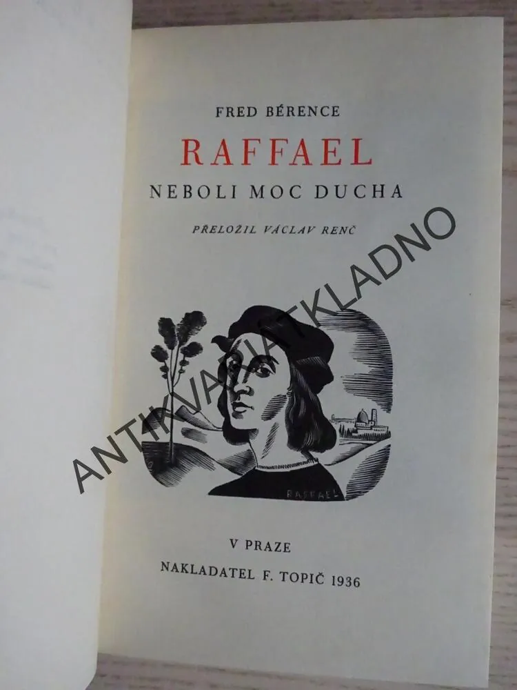 RAFFAEL NEBOLI MOC DUCHA, FRED BÉRENCE, **an