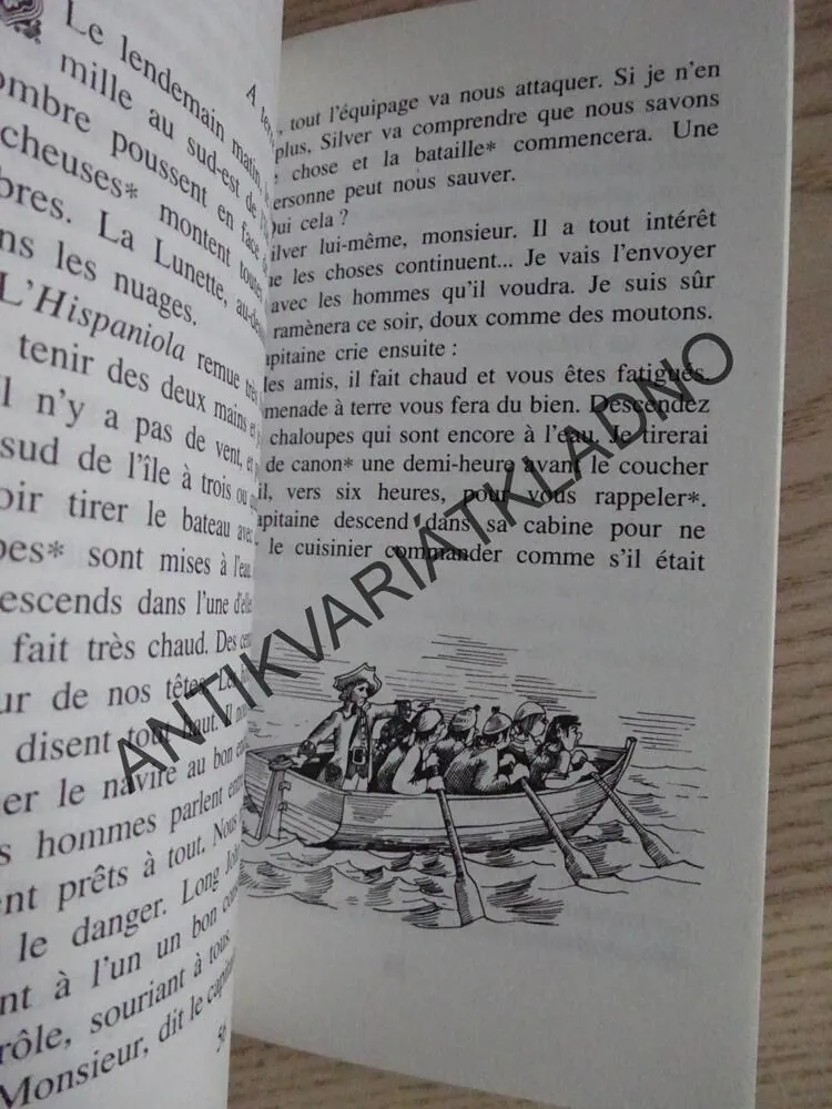 L'ILE AU TRESOR, R. L. STEVENSON, FRANCOUZSKY, **an