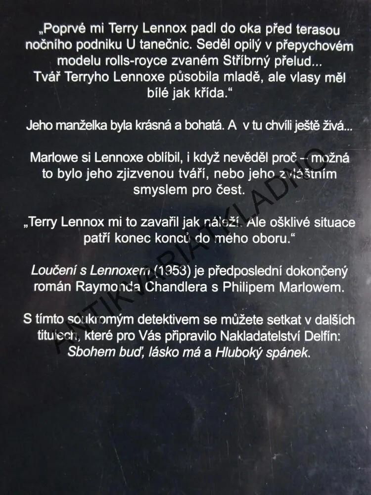 LOUČENÍ S LENNOXEM, RAYMOND CHANDLER, **an