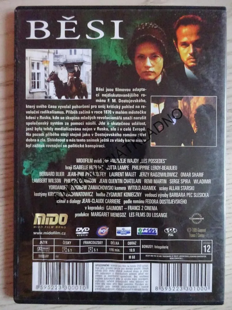 BĚSI, DVD FILM