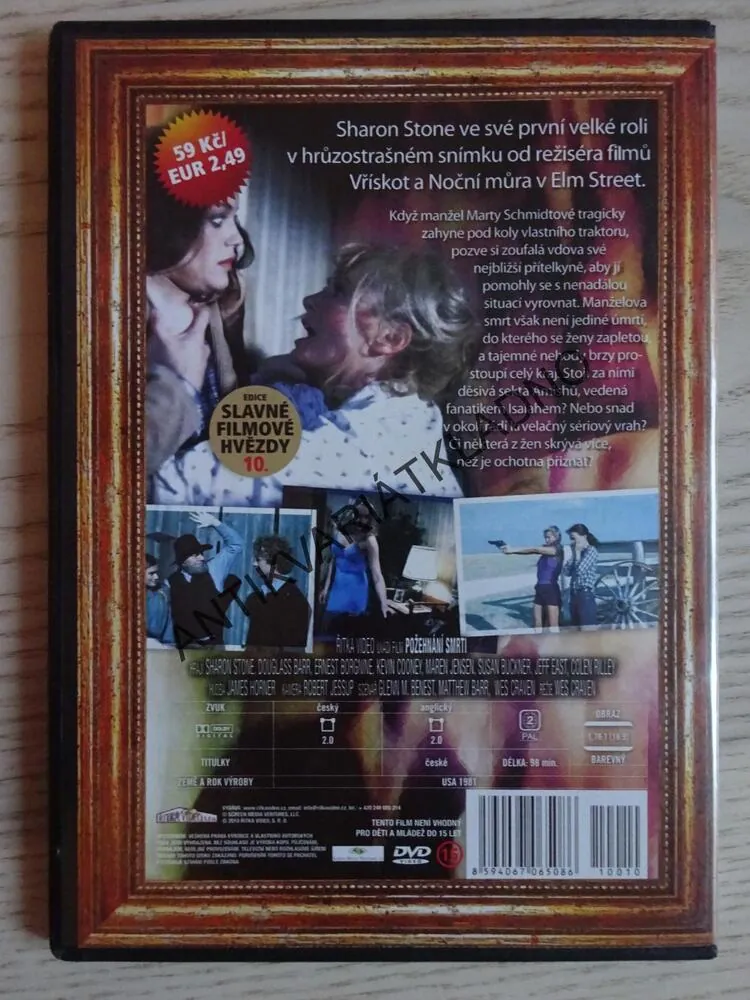 POŽEHNÁNÍ SMRTI, DVD FILM