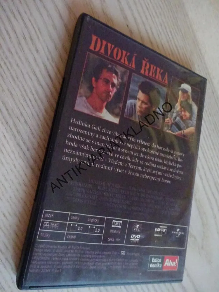 DIVOKÁ ŘEKA, DVD FILM