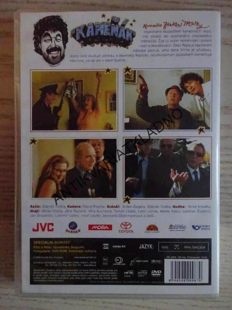 KAMEŇÁK, DVD FILM