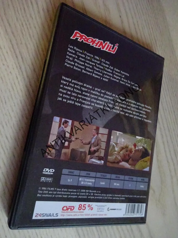 PROHNILÍ, DVD FILM