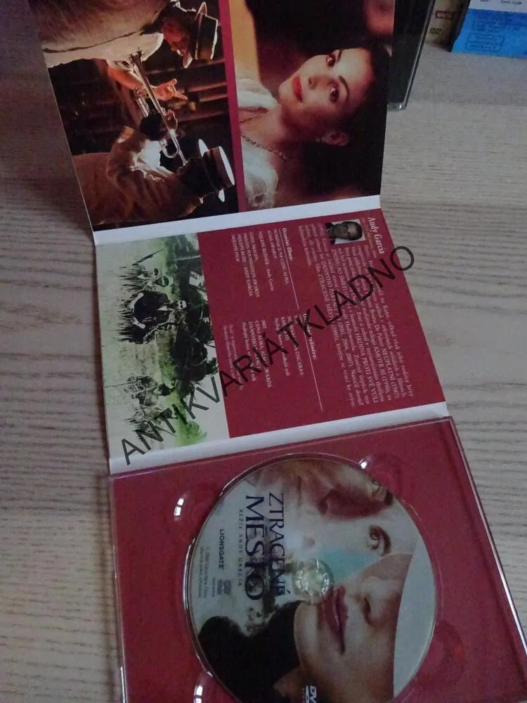 ZTRACENÉ MĚSTO, DVD FILM