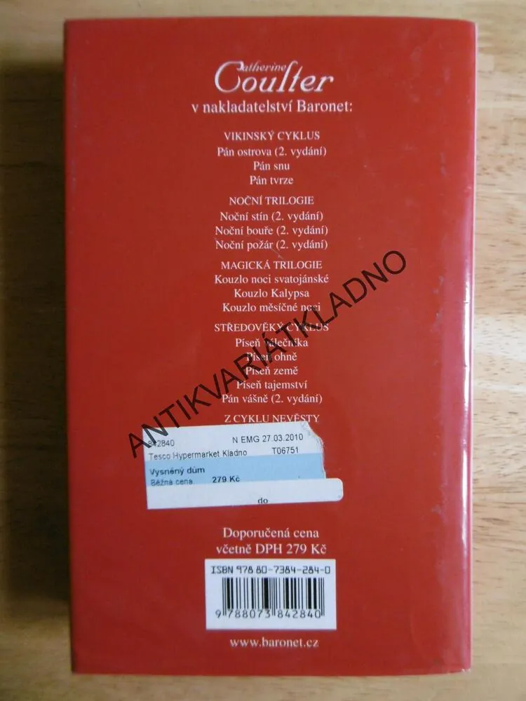 VYSNĚNÝ DŮM, CATHERINE COULTER, **an