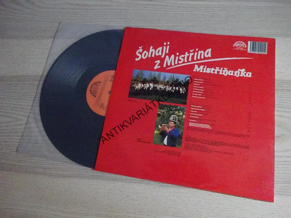 ŠOHAJI Z MISTŘÍNA, MISTŘÍŇANKA, LIDOVÉ PÍSNĚ, LP