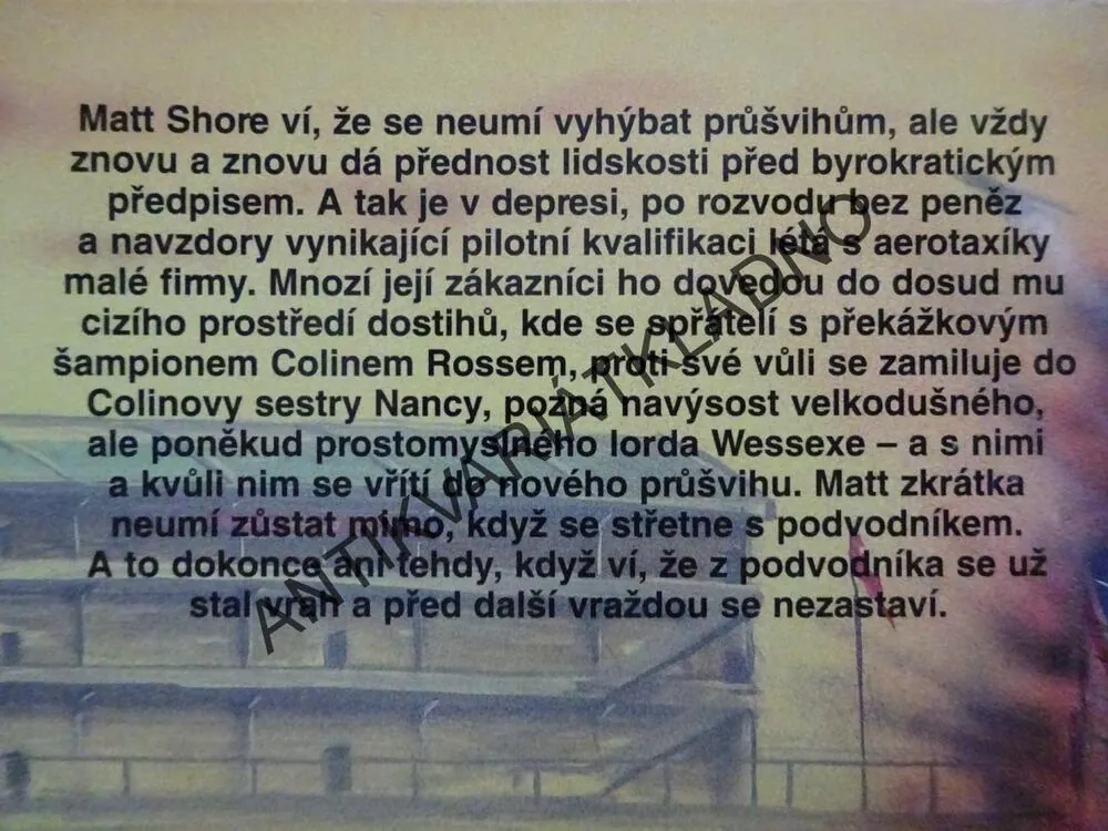 DRAHÝ ČAS, DICK FRANCIS, **an