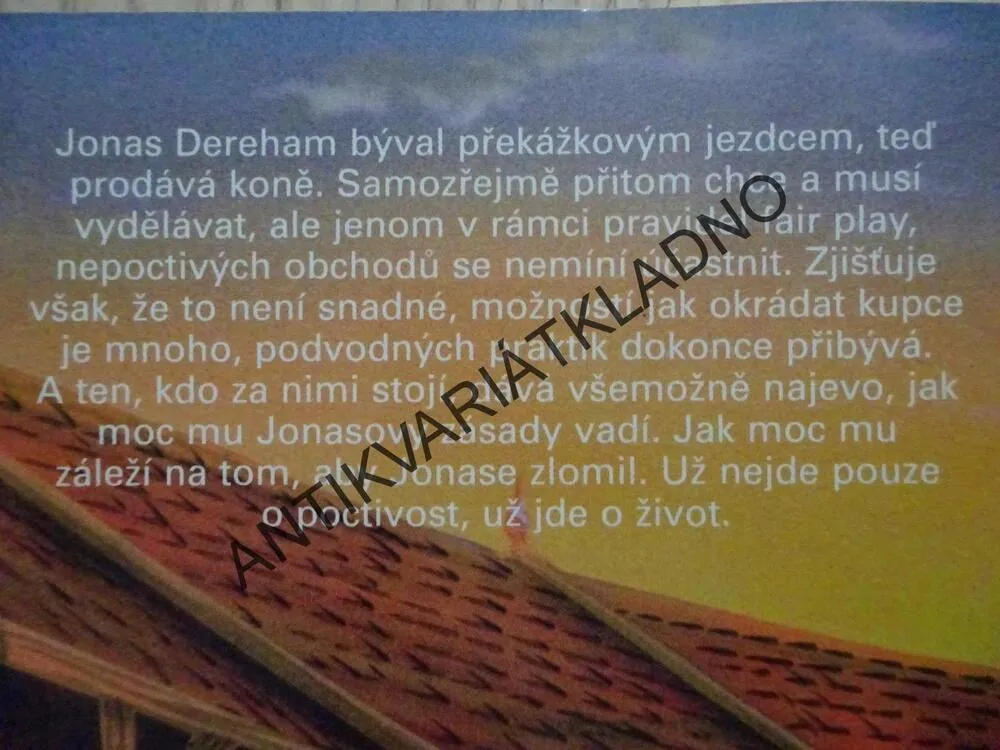 DRAŽBY, DICK FRANCIS,**an