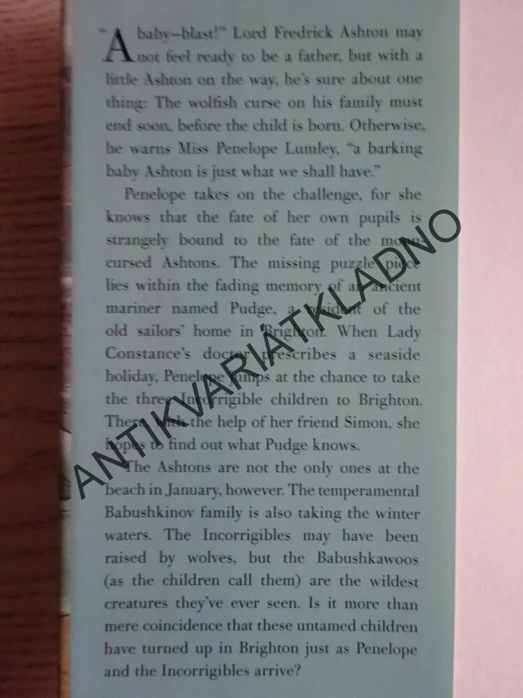 THE INCORRIGIBLE CHILDREN OF ASHTON PLACE, THE UNMAPPED SEA, MARYROSE WOOD, **an