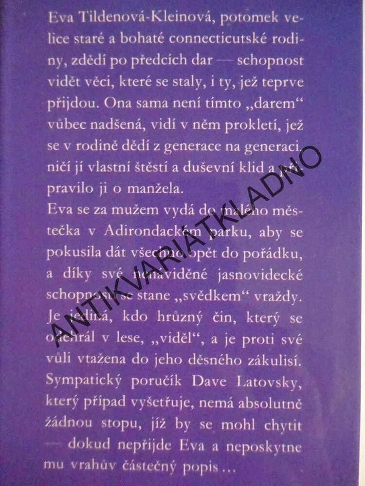 MRTVÝ POHLED, BARI WOODOVÁ, **an