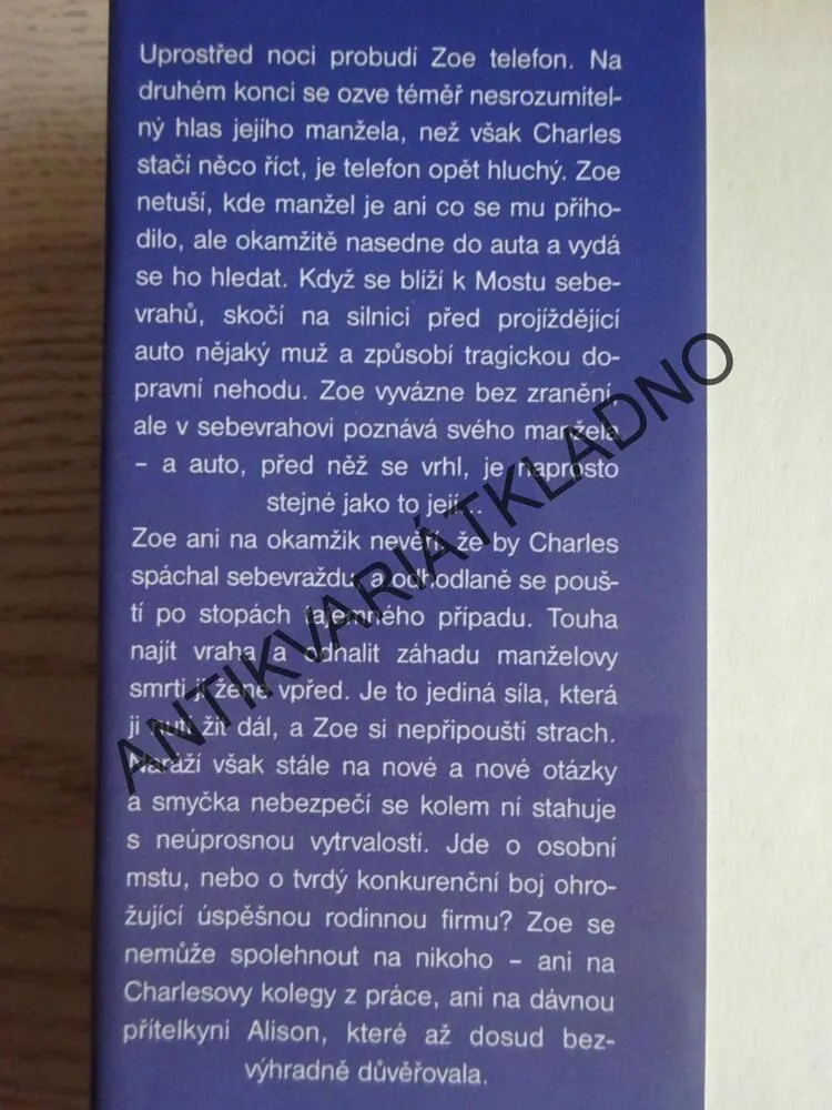 VRAŽEDNÝ KRUH, FRANCES GALLEYMOREOVÁ, **an