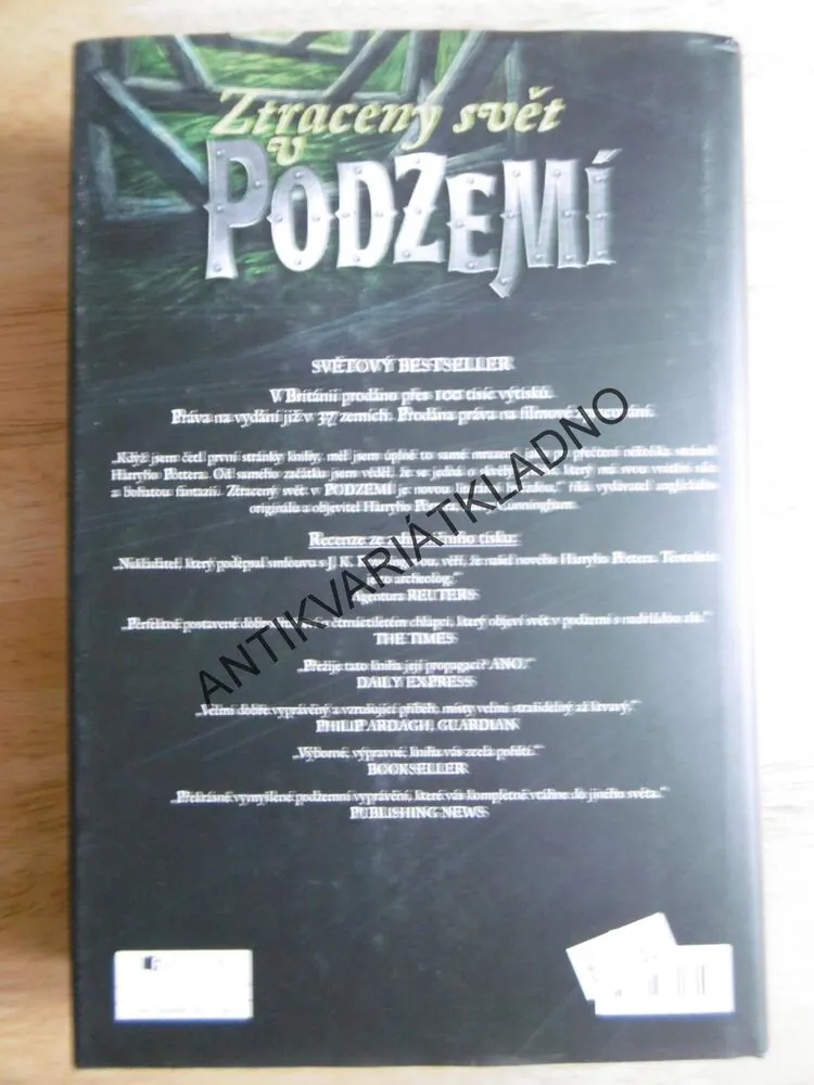 ZTRACENÝ SVĚT V PODZEMÍ, RODERICK GORDON, BRIAN WILLIAMS, **an