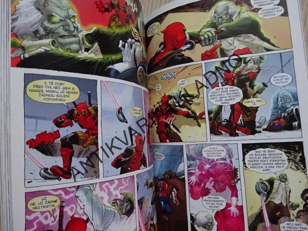 DEADPOOL, MRTVÍ PREZIDENTI, MARVEL KOMIKS, **an
