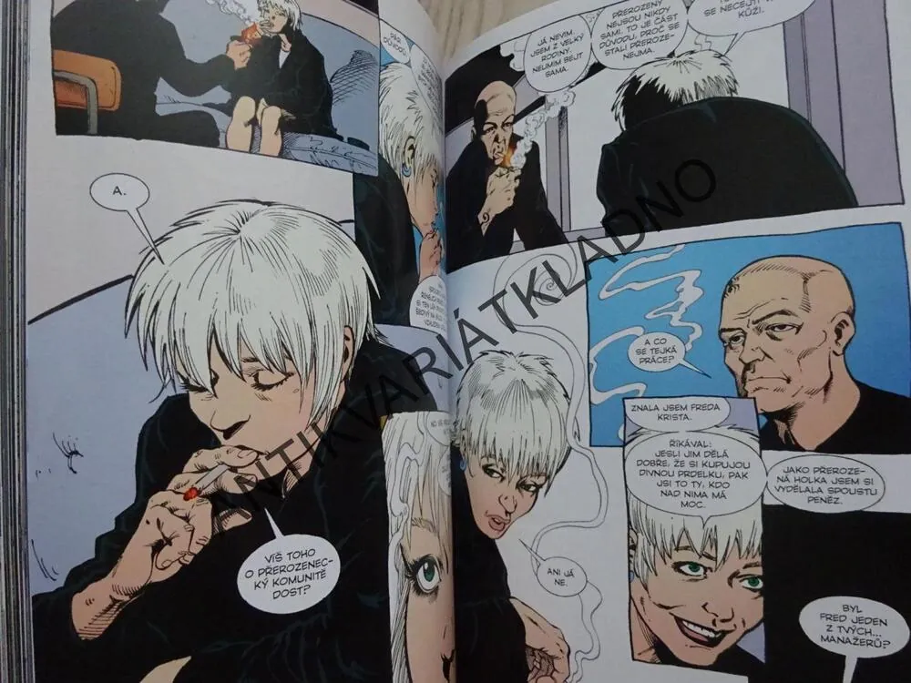 TRANSMETROPOLITAN, LÉK, WARREN ELLIS, DARICK ROBERTSON, **an