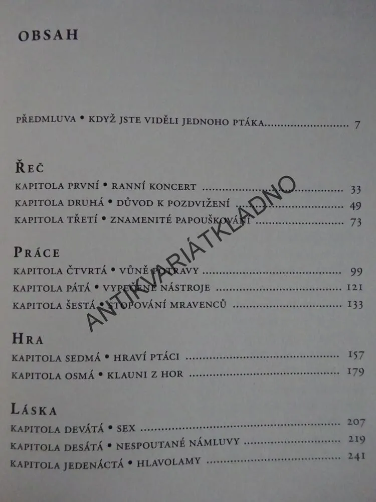 PTAČÍ ZPŮSOBY, JENNIFER ACKERMANOVÁ, **an