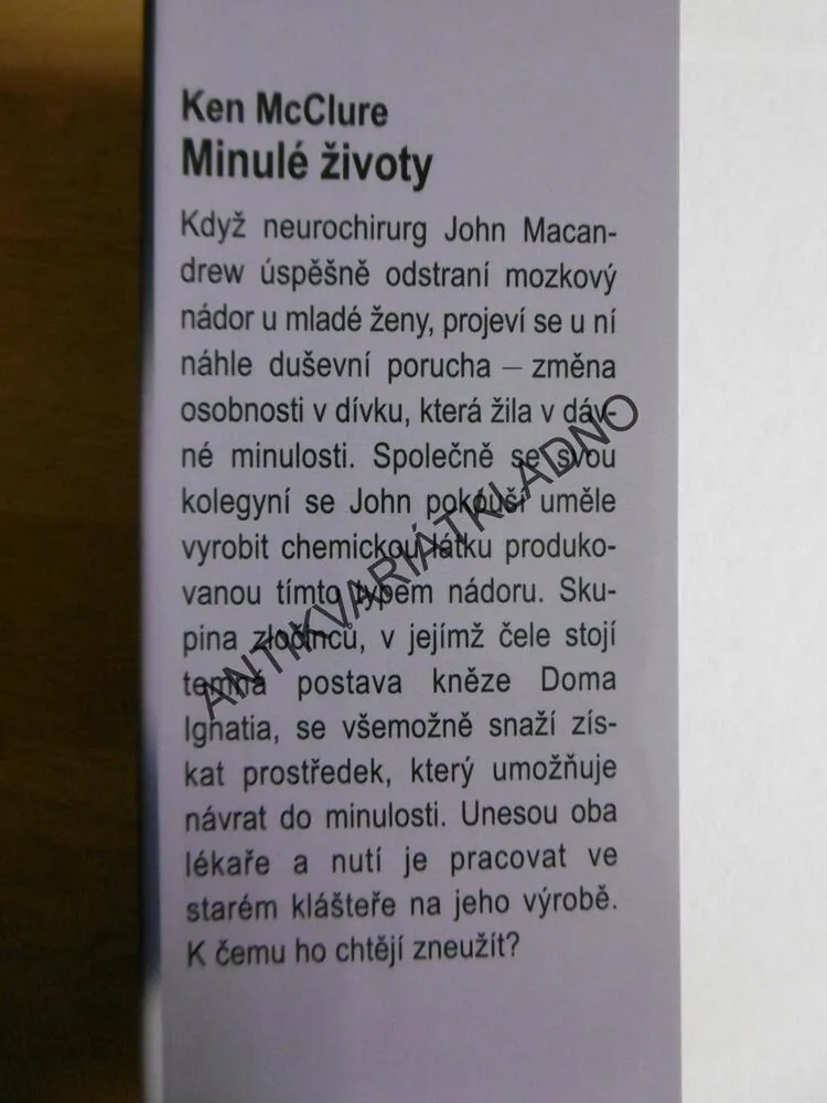 MINULÉ ŽIVOTY, KEN MCCLURE