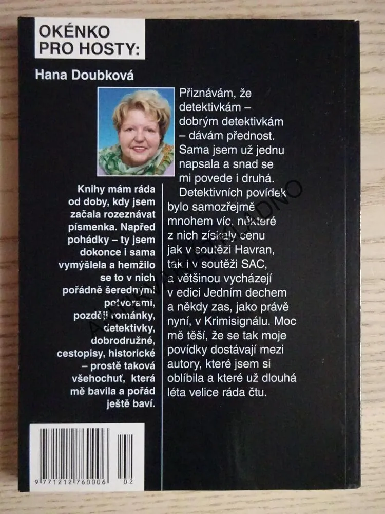SCÉNÁRISTA A DALŠÍ KRIMINÁLNÍ PŘÍBĚHY, 2/2020