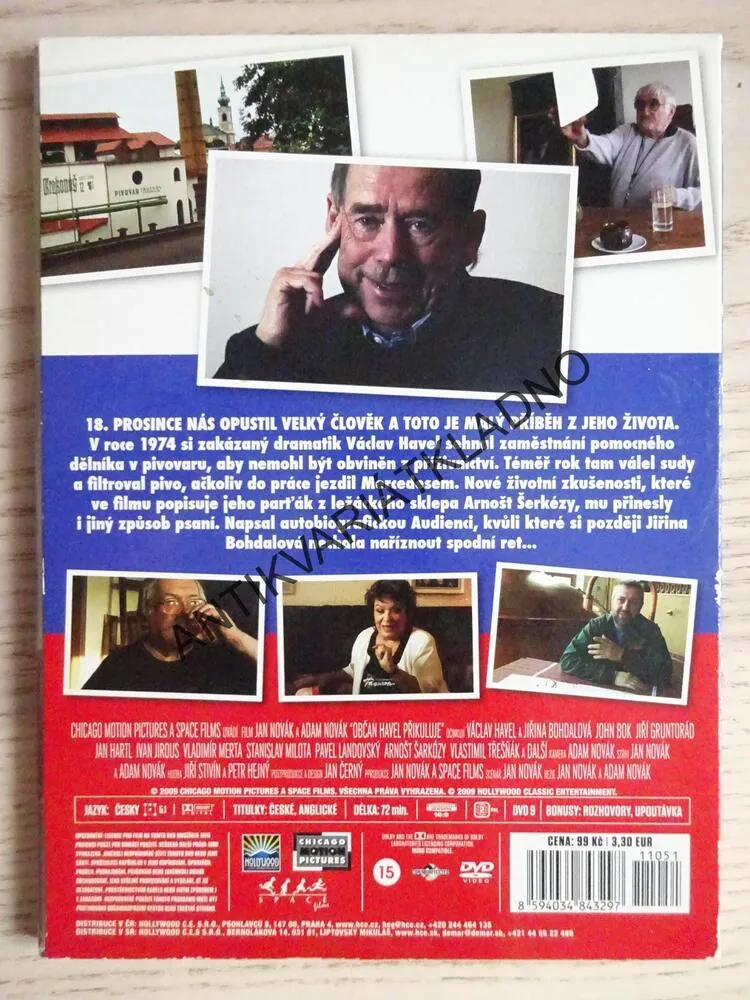 OBČAN HAVEL PŘIKULUJE, DVD FILM 