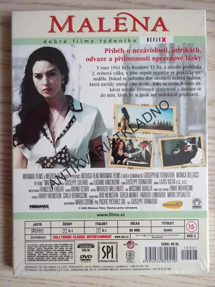 MALENA, DVD FILM