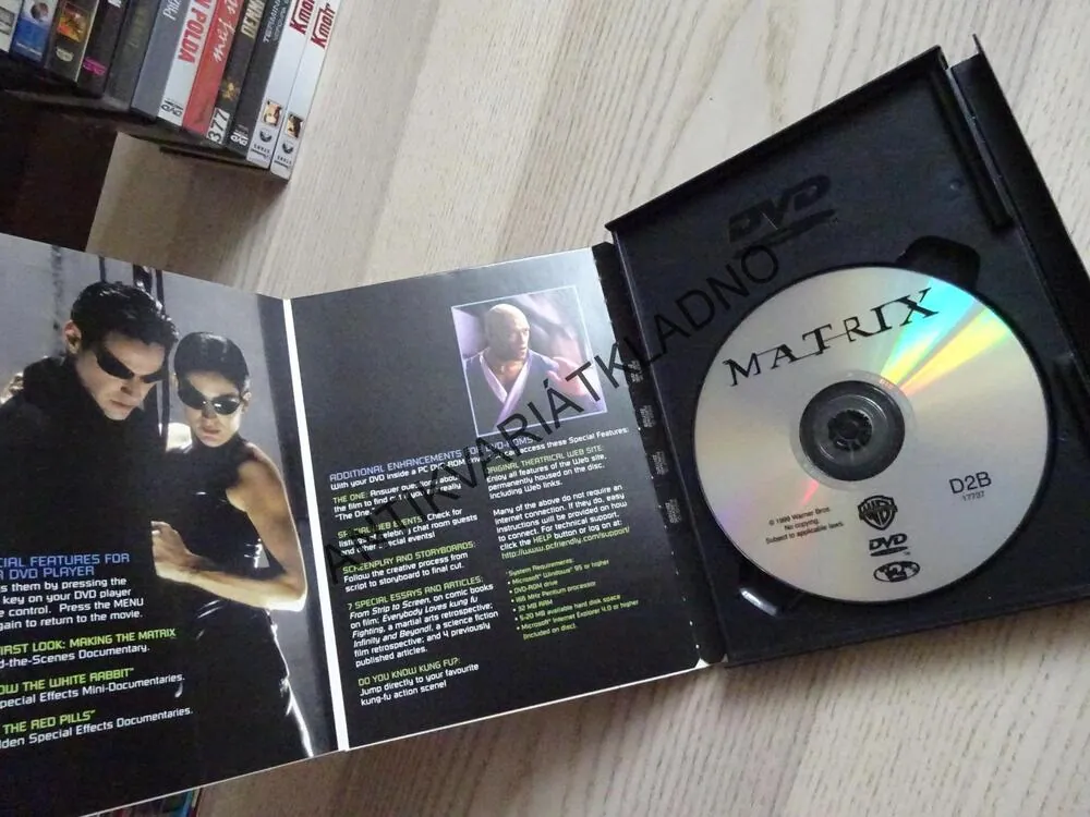 MATRIX, DVD FILM 