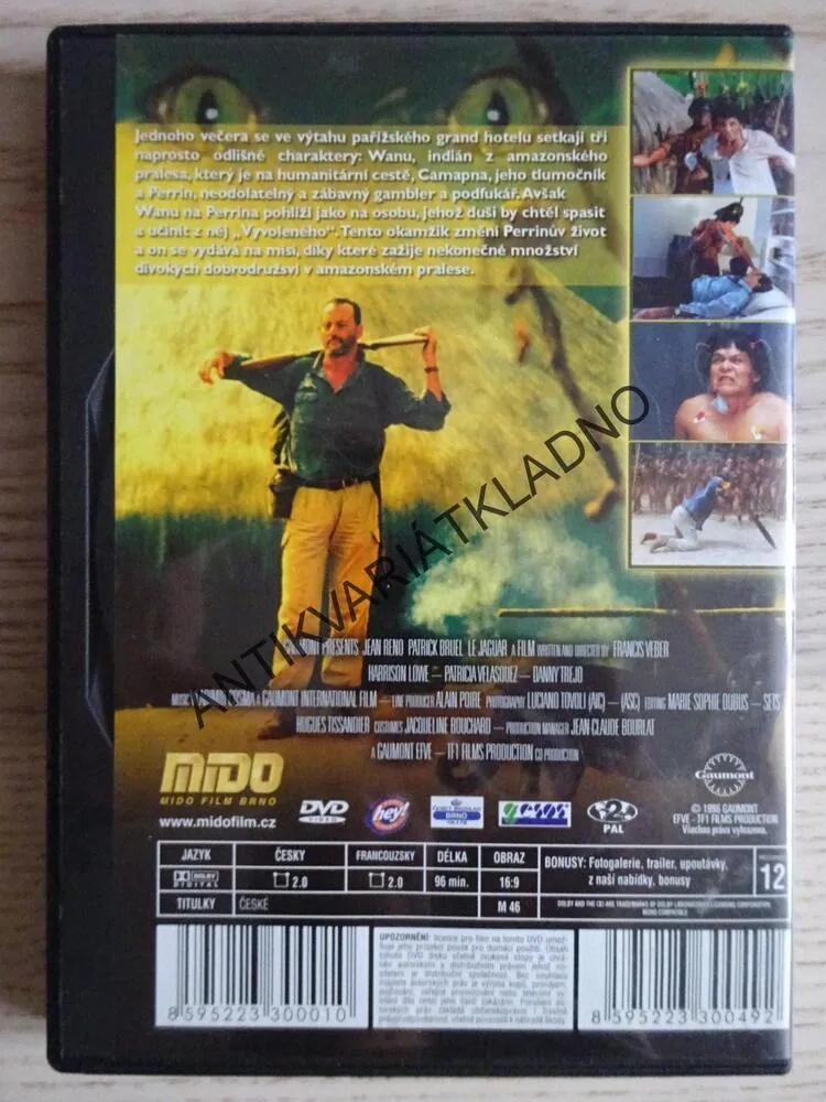 JAGUÁR, DVD FILM