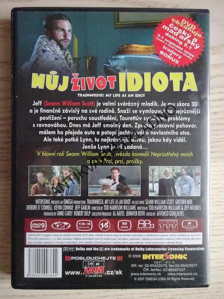 MŮJ ŽIVOT IDIOTA, DVD FILM