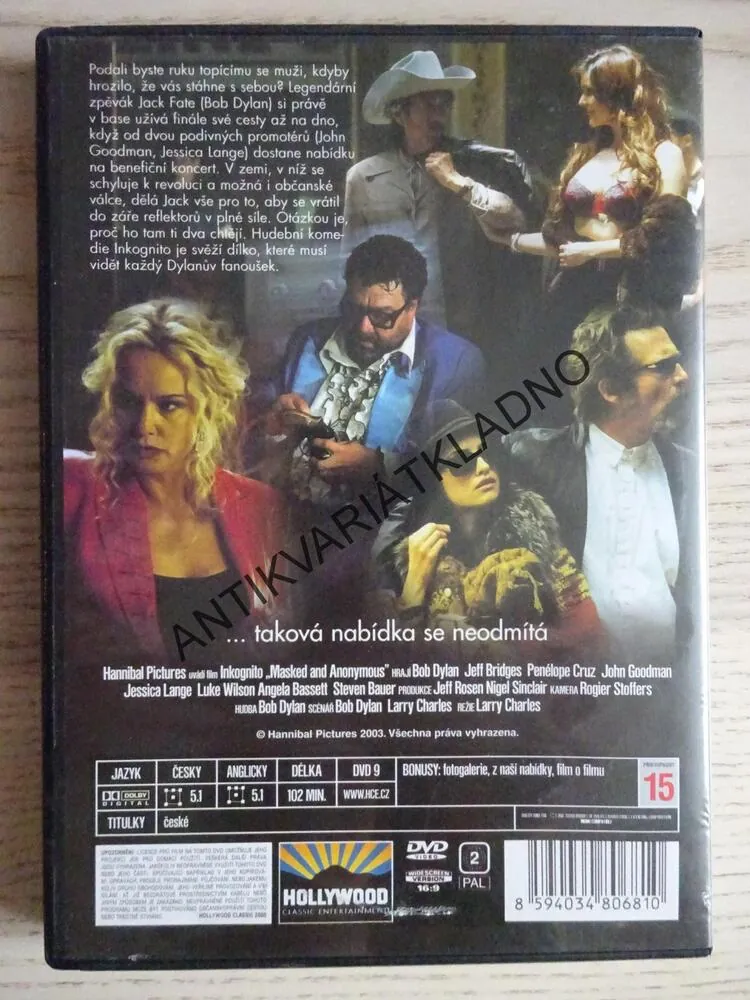 INKOGNITO, DVD FILM
