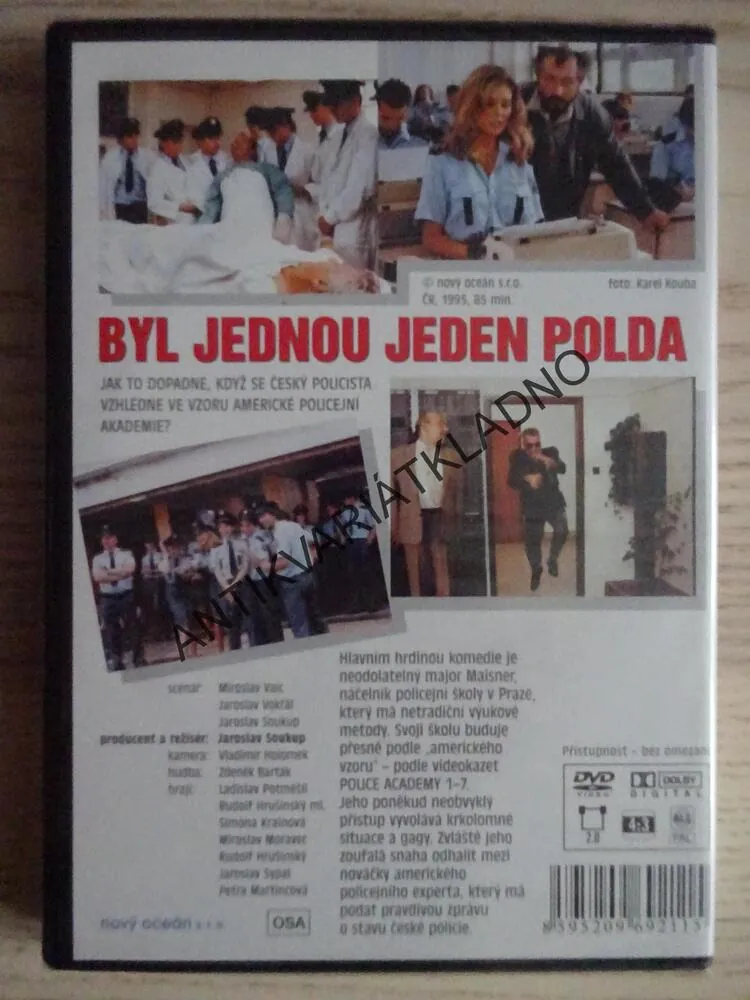 BYL JEDNOU JEDEN POLDA, DVD FILM