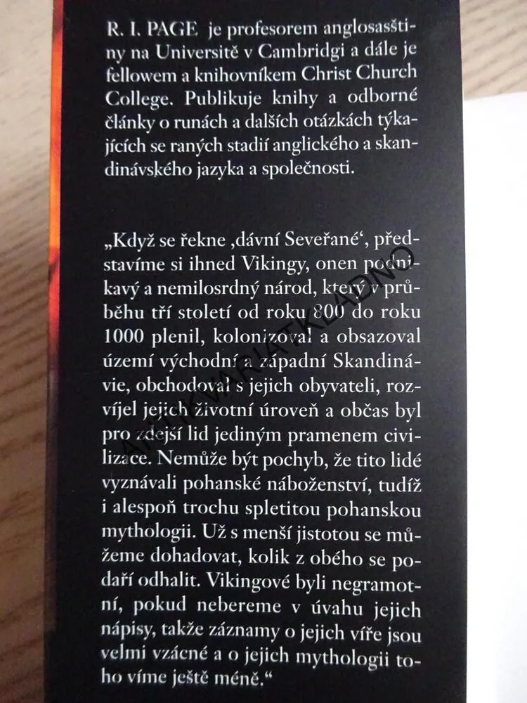 SEVERSKÉ MÝTY, R. I. PAGE, **an