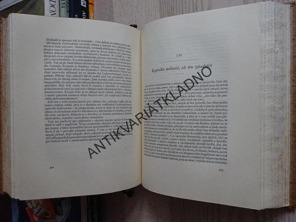 CHRÁM I TVRZ, PAVEL EISNER, **an
