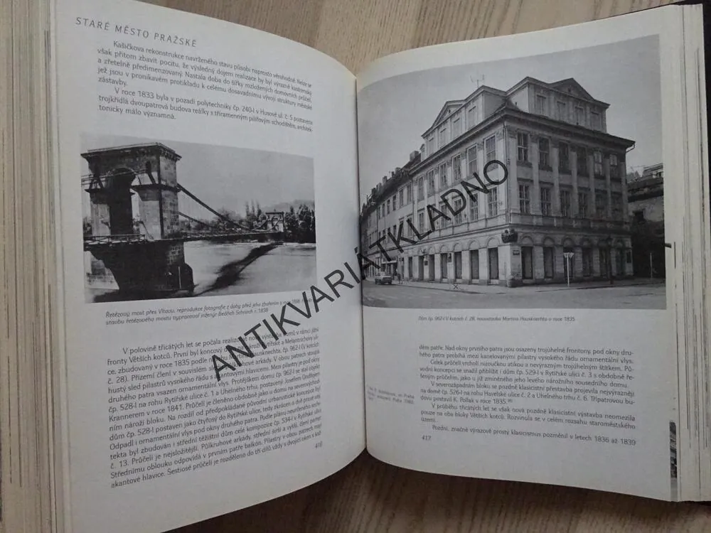 STARÉ MĚSTO PRAŽSKÉ, ARCHITEKTONICKÝ A URBANISTICKÝ VÝVOJ, DOBROSLAV LÍBAL, JAN MUK, **an