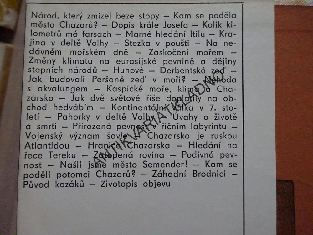 OBJEVENÍ ZEMĚ CHAZARŮ, L. N. GUMILJOV, **an