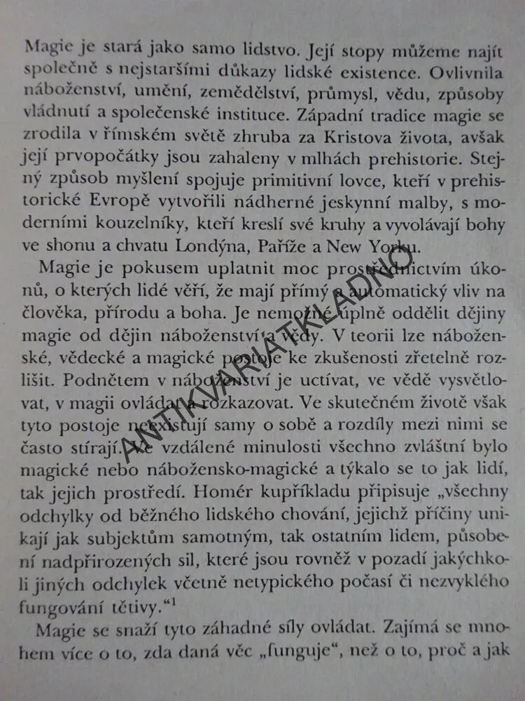 DĚJINY MAGIE, RICHARD CAVENDISH, **an