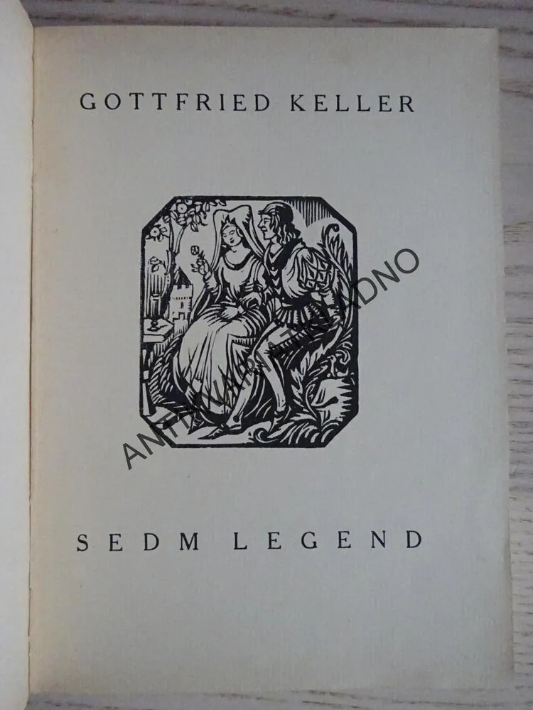 SEDM LEGEND, GOTTFRIED KELLER, **an